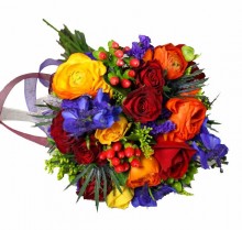 Colorful Prom Bouquet