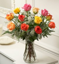 Assorted Medium Stem Roses (No Red)