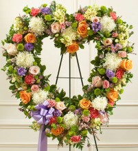Colorful Pastel Open Heart