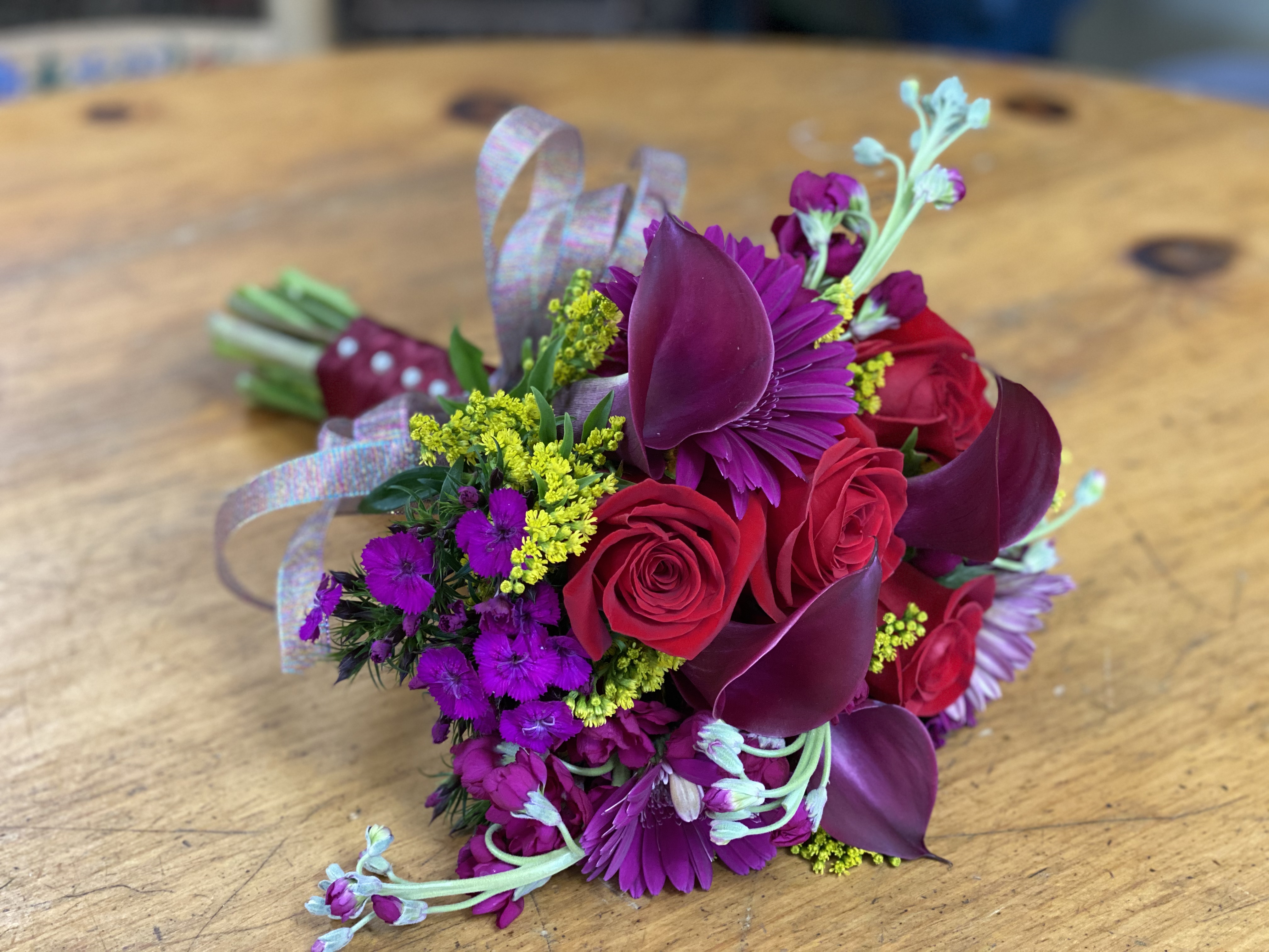 Flower Bouquet Bracelet -  Flowers - Proms & Weddings